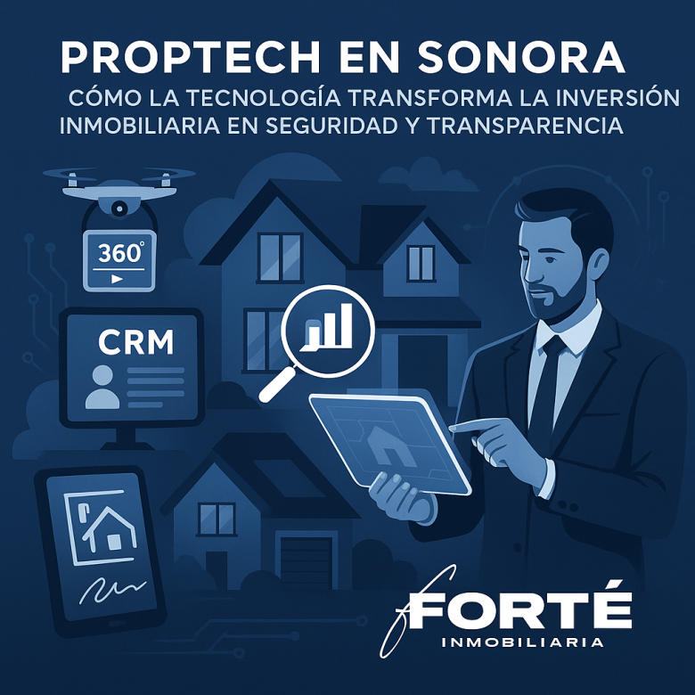 🚀 PropTech en Sonora: Cómo la Tecnología Transforma la Inversión Inmobiliaria en Seguridad y Transparencia